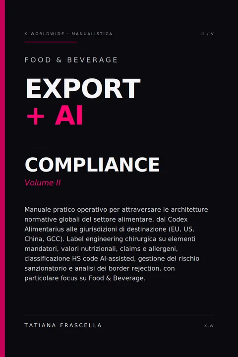 Compliance — Export Engineering + AI, titolo provvisorio