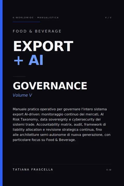 Governance — Export Engineering + AI, titolo provvisorio